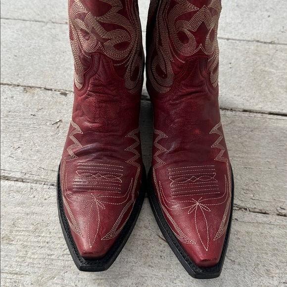 Old Gringo Western Stitched Genuine Leather Cowgirl Boot Size 6.5 - Picture 3 of 6